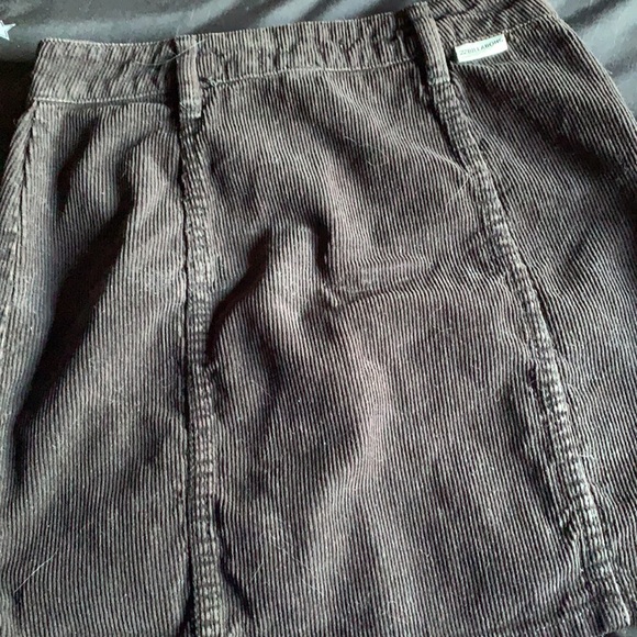 Black corduroy skirt - Picture 2 of 2